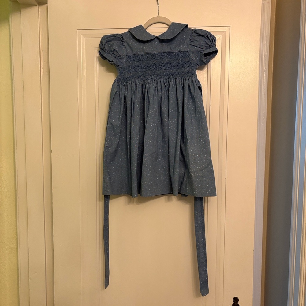 Strasburg Smocked Toddler Dress